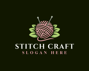 Yarn Weaving Embroidery logo design