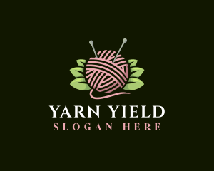 Yarn Weaving Embroidery logo design