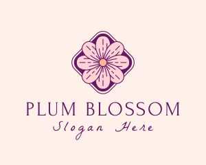 Flower Garden Petals  logo design