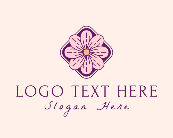 Blossom logo example 2