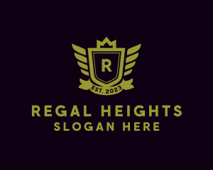 Royal Crown Shield logo design