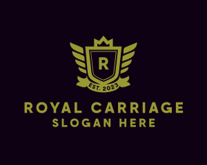 Royal Crown Shield logo design