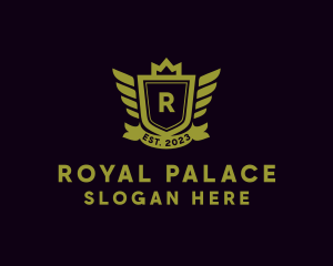 Royal Crown Shield logo design