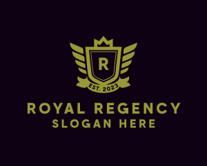 Royal Crown Shield logo design