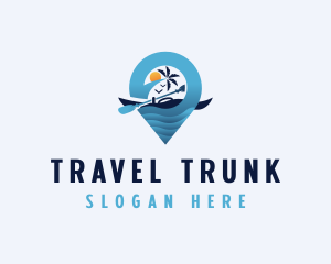 Tour Kayak Traveler logo design