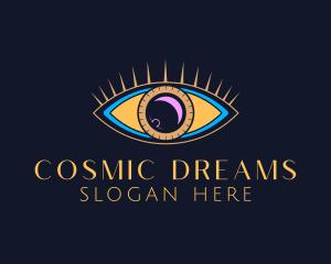 Astral Cosmic Eye logo design