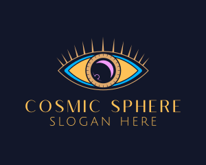 Astral Cosmic Eye logo design