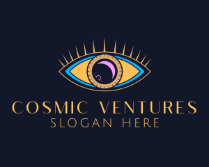 Astral Cosmic Eye logo design