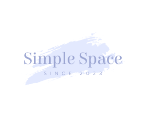 Simple Business Paint logo design