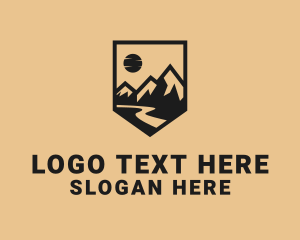 Mountain Summit Landscape logo