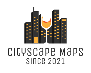 Cityscape Bar  logo design