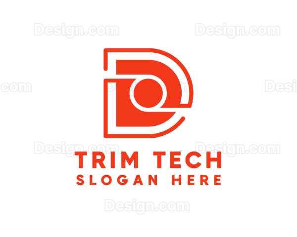 Software Programming Letter D Logo