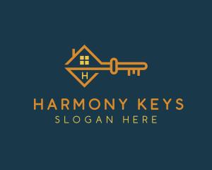 Key Residential Locksmith logo design