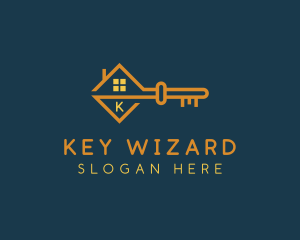 Key Residential Locksmith logo design