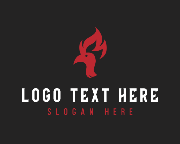 Roasted logo example 1