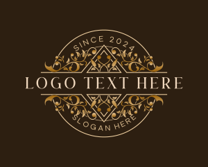 Luxury Floral Ornament logo