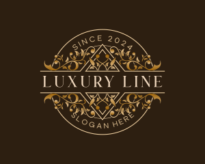 Luxury Floral Ornament logo design