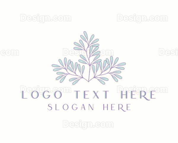 Leaf Herb Plant Logo