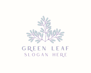 Leaf Herb Plant logo design