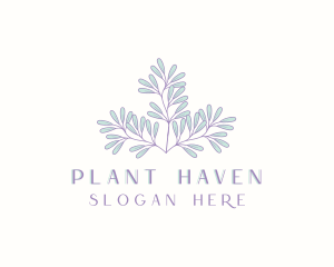 Leaf Herb Plant logo design