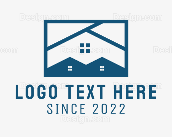 House Roofing Realtor Logo