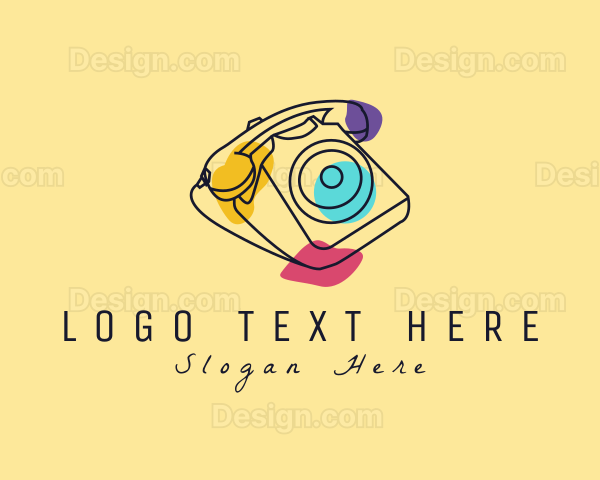 Creative Retro Telephone Logo