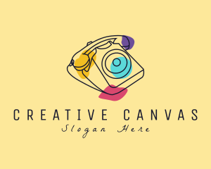 Creative Retro Telephone logo