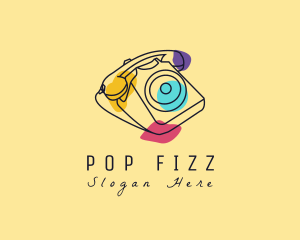 Creative Retro Telephone logo design