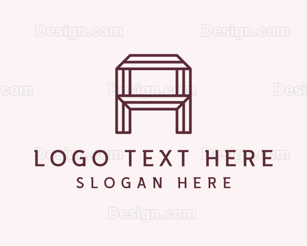 Geometric Generic Letter A Logo