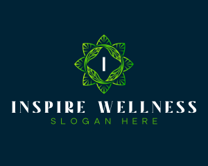 Wellness Leaf Spa logo design