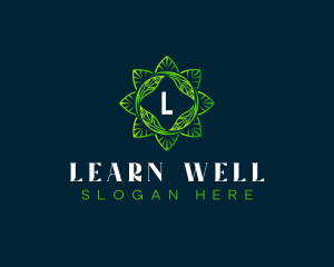 Wellness Leaf Spa logo design