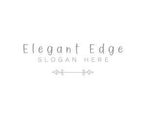 Elegant Handwritten Style logo design