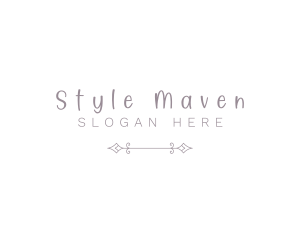 Elegant Handwritten Style logo design