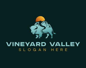 Buffalo Valley Farm logo design