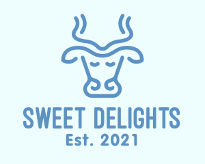 Blue Cow Milk logo