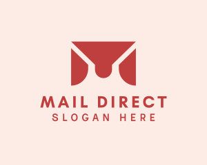 Mail Envelope Letter M logo