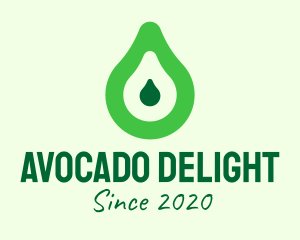 Fresh Green Avocado logo design