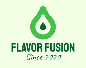 Fresh Green Avocado logo design