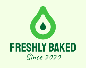 Fresh Green Avocado logo design