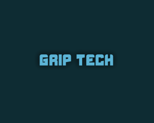 Futuristic Tech Gamer logo design