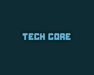 Futuristic Tech Gamer logo design