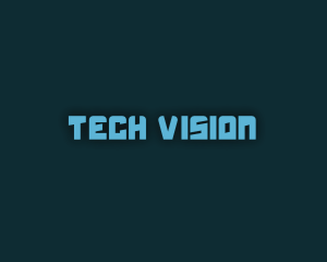 Futuristic Tech Gamer logo design