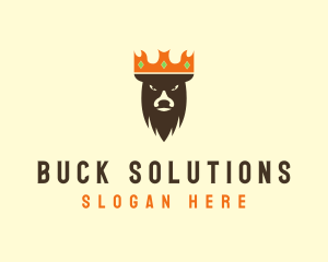 Angry Buck King  logo