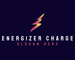 Lightning Bolt Power logo design