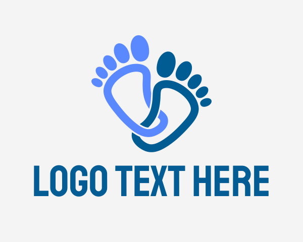 Toes logo example 3