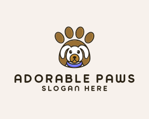 Veterinary Dog Paw logo design