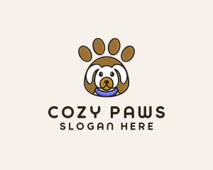 Veterinary Dog Paw logo design