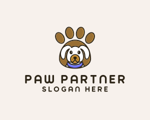 Veterinary Dog Paw logo design