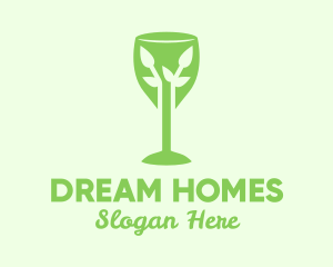 Organic Wine Glass logo