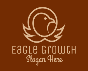 Eagle Head Outline logo design